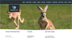 Desktop Screenshot of mnzoo.org